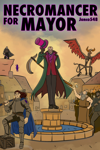 Necromancer for Mayor [LitRPG • Town Builder • Strong Mage]