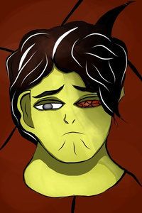 WorldWalker: The boy who could see between worlds.