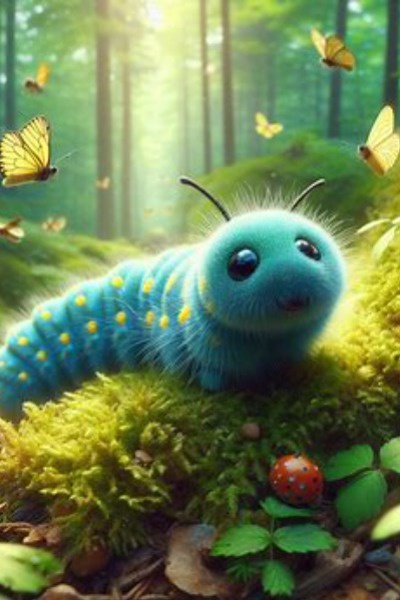 Caterpie in a Fantasy world